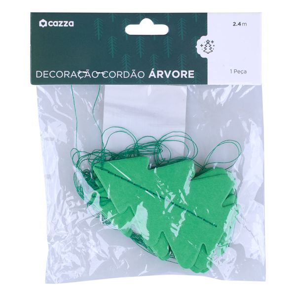Cordão Decorativo Arvore Papel Cv244258 Cazza 2,4m Vd