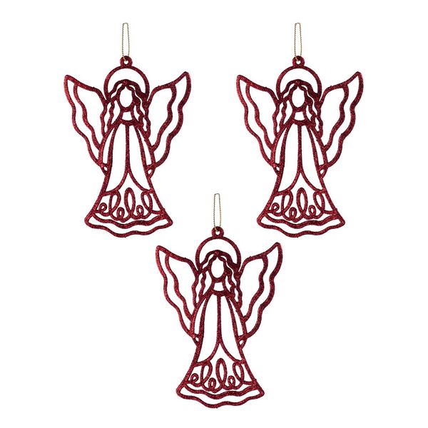 Enfeite Anjinho Gliter C3 Cv233401 Cazza Enfeite Anjinho Gliter C3 Cv233401 Cazza