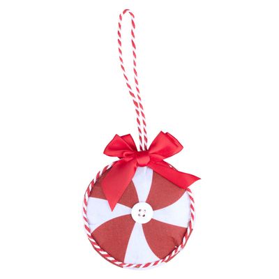 Enfeite Feltro Bola Candy 10cm Cv244271 Cazza
