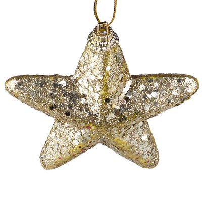 Enfeites Estrela Paete 9cm CV244466 Cazza Dr