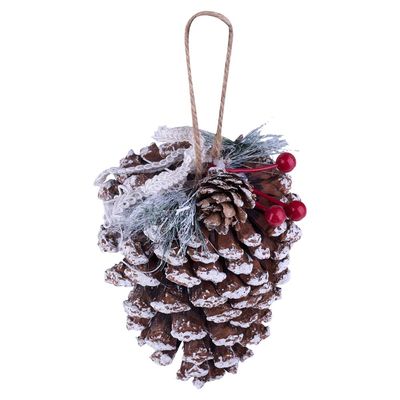 Enfeite Pinha 12cm CV244478 Cazza