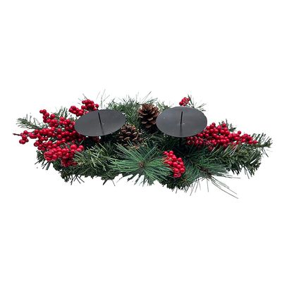 Centro Mesa 46cm CV244448 Cazza sort