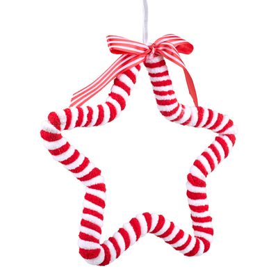Enfeite Estrela Candy 17cm CV244432 Cazza