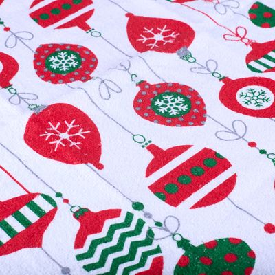 Kit Toalha Prato Noel C 2 38x63cm CV244450 Cazza