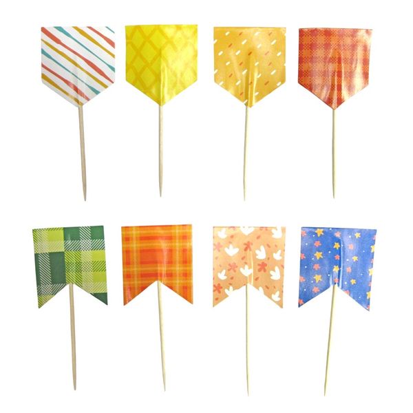 Kit Bandeirinha 4x9cm CV245251 PlayFun - Item Sortido