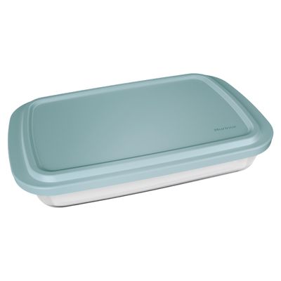 Assadeira Retangular Com Tampa 2,2 Litros Marinex