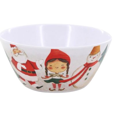 Bowl Melamina Natal 600ml CV233394 Cazza