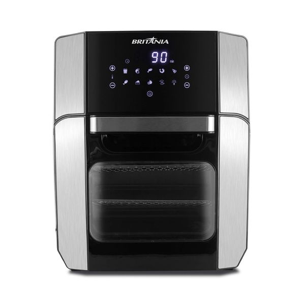 Fritadeira Elétrica Air Fryer Britânia Oven BFR2100 12L Preta - 127V