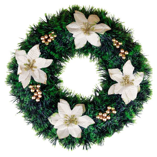 Guirlanda Folhas Dr 38cm CV233397 Cazza