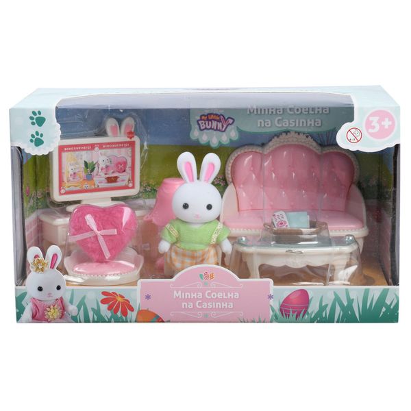 Minha Coelha na Casinha Sortida CV245007 Play&Fun