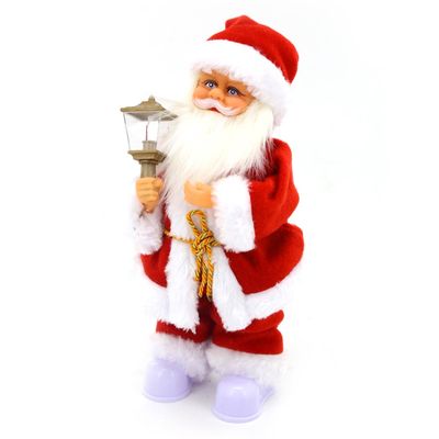 Papai Noel Musical Cazza 30cm Cx-257 Cx