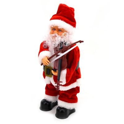 Papai Noel Musical Cazza 30cm Cx-257 Cx