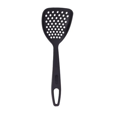 Escumadeira Oliveira Supreme em Nylon Preta 30cm