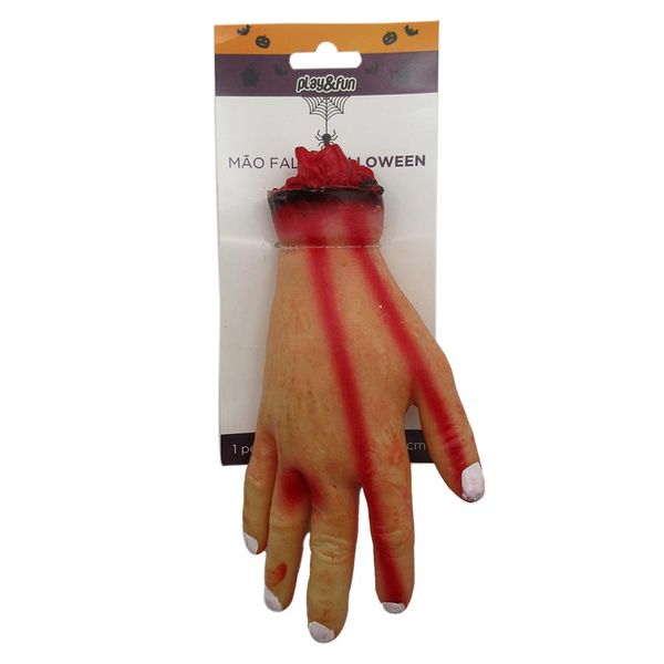 Mão Falsa Halloween Play&Fun em Vinil Mão Falsa Halloween Play&Fun em Vinil