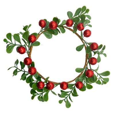 Guirlanda Visco e Berry 20cm CV244442 Cazza