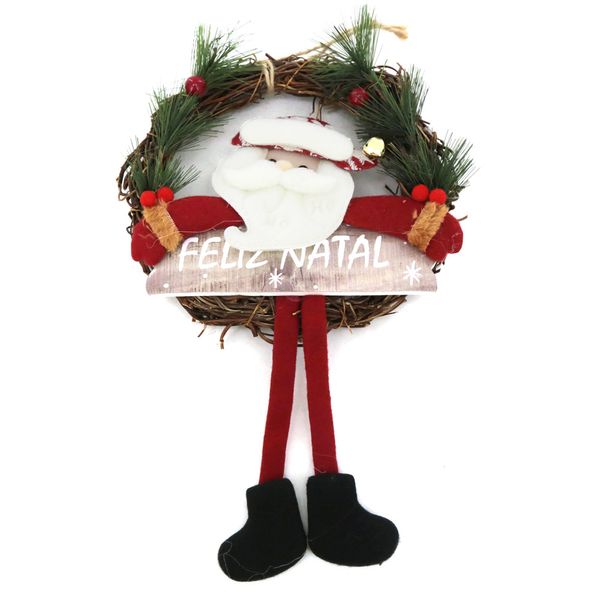 GUIRLANDA  NOEL 18X31CM CV244276 CAZZA