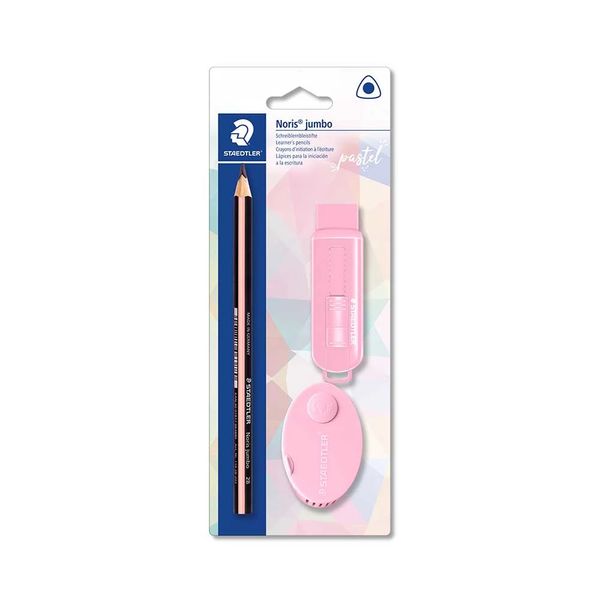 Kit Escrita Noris Jumbo Pastel 3 Peças Staedtler