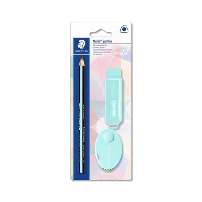 Kit Escrita Staedtler Tom Pastel com 1 Lápis Grafite Noris Jumbo