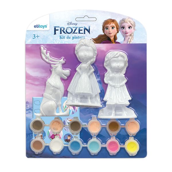 Kit Pintura Frozen Etitoys Kit Pintura Frozen Etitoys