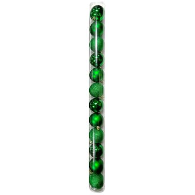 Tubo Bola Natal  12pc Vd CV244417 Cazza