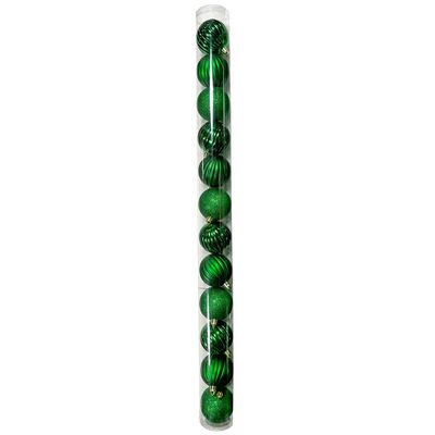 Tubo Bola Natal  12pc Vd CV244417 Cazza