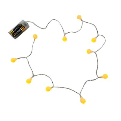 Cordão Decorativo LED Cazza Branco 1m