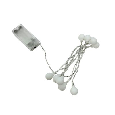 Cordão Decorativo LED Cazza Branco 1m