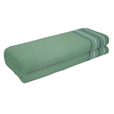 Toalha de Banho Groh Anitta 100x50cm 100% Algodão Verde Musgo