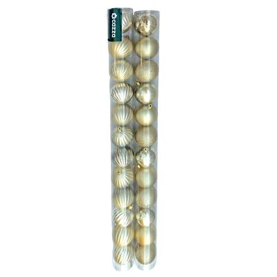 Tubo Bola Natal 12pc CHP CV244416 Cazza
