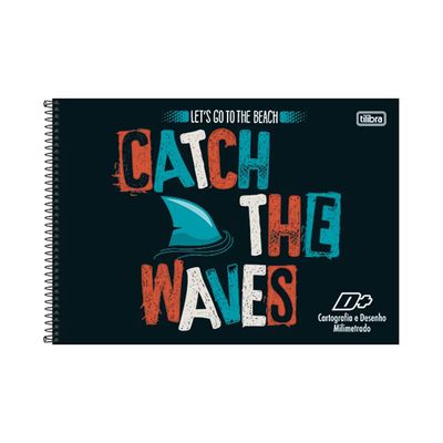 Caderno Cartografia Tilibra Espiral Capa Dura D+ 96 Folhas - Item Sortido
