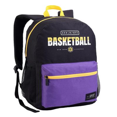 Mochila Juvenil 17" Masculina Basket MJ43431 - Seanite