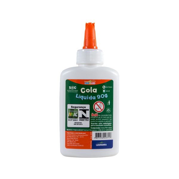 Cola Leo&Leo Lavável Branca 90g Cola Leo&Leo Lavável Branca 90g