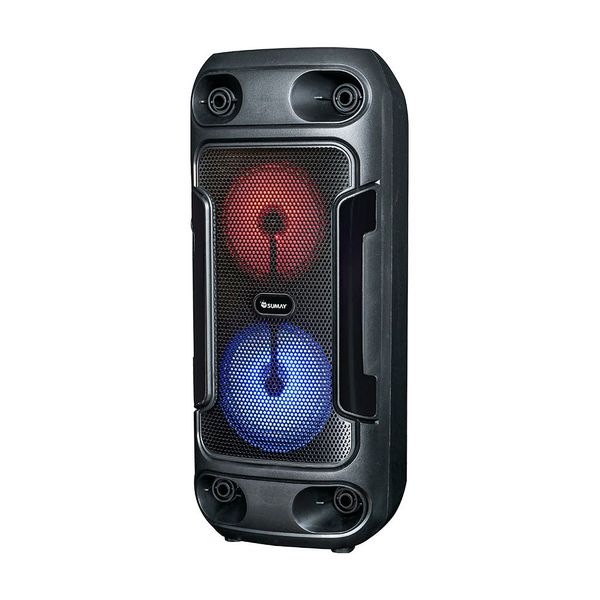 Caixa Amplificada Portatil 80W Sumay Slim Black