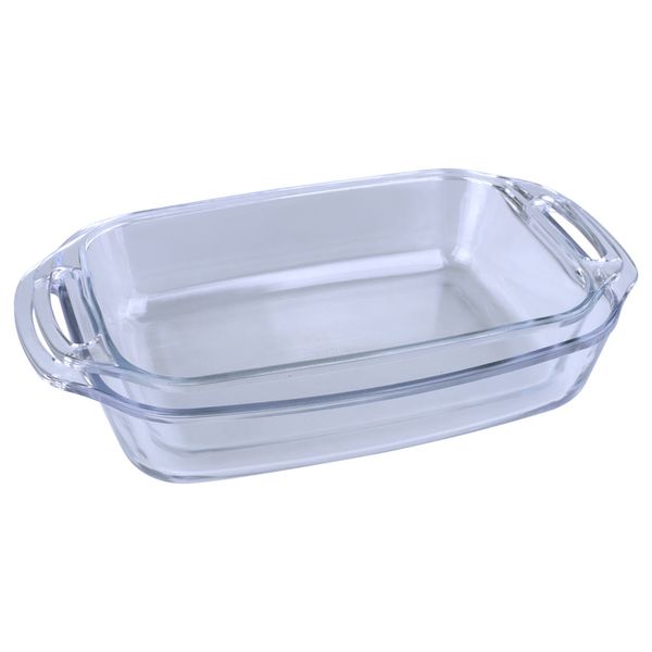 Conjunto de Assadeiras Nadir Marinex Seletta em Vidro com 2 Peças