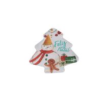 Petisqueira de Natal Le Magia em Melamina 27,5cm