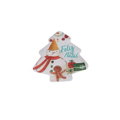 Petisqueira de Natal Le Magia em Melamina 27,5cm