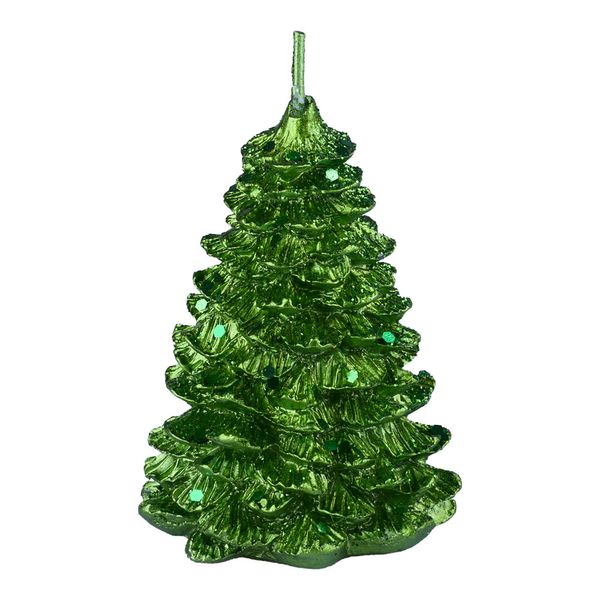 Vela Arvore Gliter 5x10cm Cv244274 Cazza