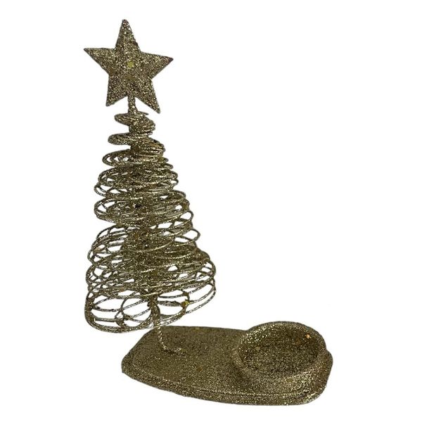 Porta vela Árvore Natal CV244560 Cazza