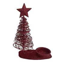 Porta vela Árvore Natal CV244560 Cazza