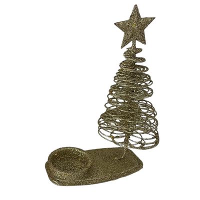 Porta vela Árvore Natal CV244560 Cazza