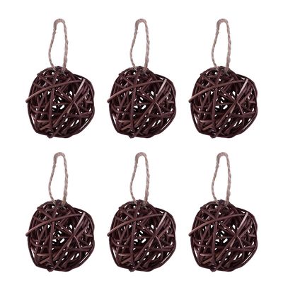 Kit Bola Rattan 6cm C6 Cv244263 Cazza