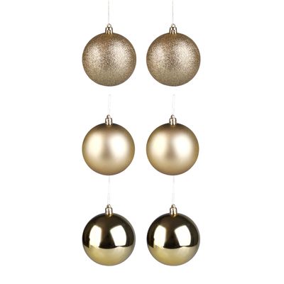 Tubo Bola Natal 6pc Dr CV244419 Cazza