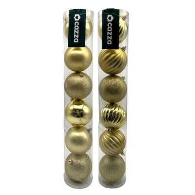 Tubo Bola Natal 6pc Dr CV244419 Cazza