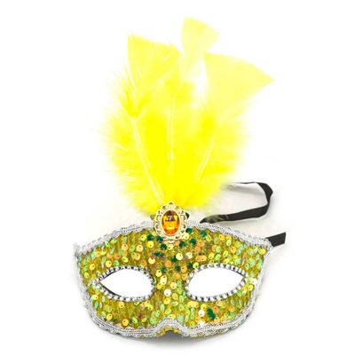 Mascara Veneza Dourado CV245042 Play&Fun