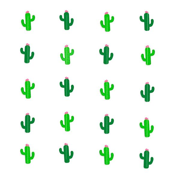 Varal Enfeitado Cactos 2,5m Playfun