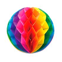 Bola Decorativa de Papel 30cm Playfun