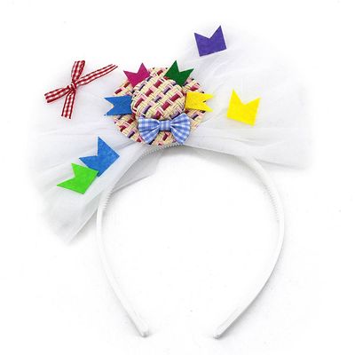 Tiara Junina Laço Playfun - Item Sortido