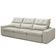 Sofá Retrátil Reclinável Para Sala 4 Lugares 290cm Aires F04 Veludo Bege - Lyam Decor