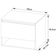 Gabinete De Banheiro 60 Cm 1 Porta Com Cuba Valente Mármore Branco