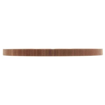 Jogo de 24 Tábuas Petisqueiras Bambu 5 Divisórias 25cm Lyor Round Servir Aperitivos Petiscos Bar